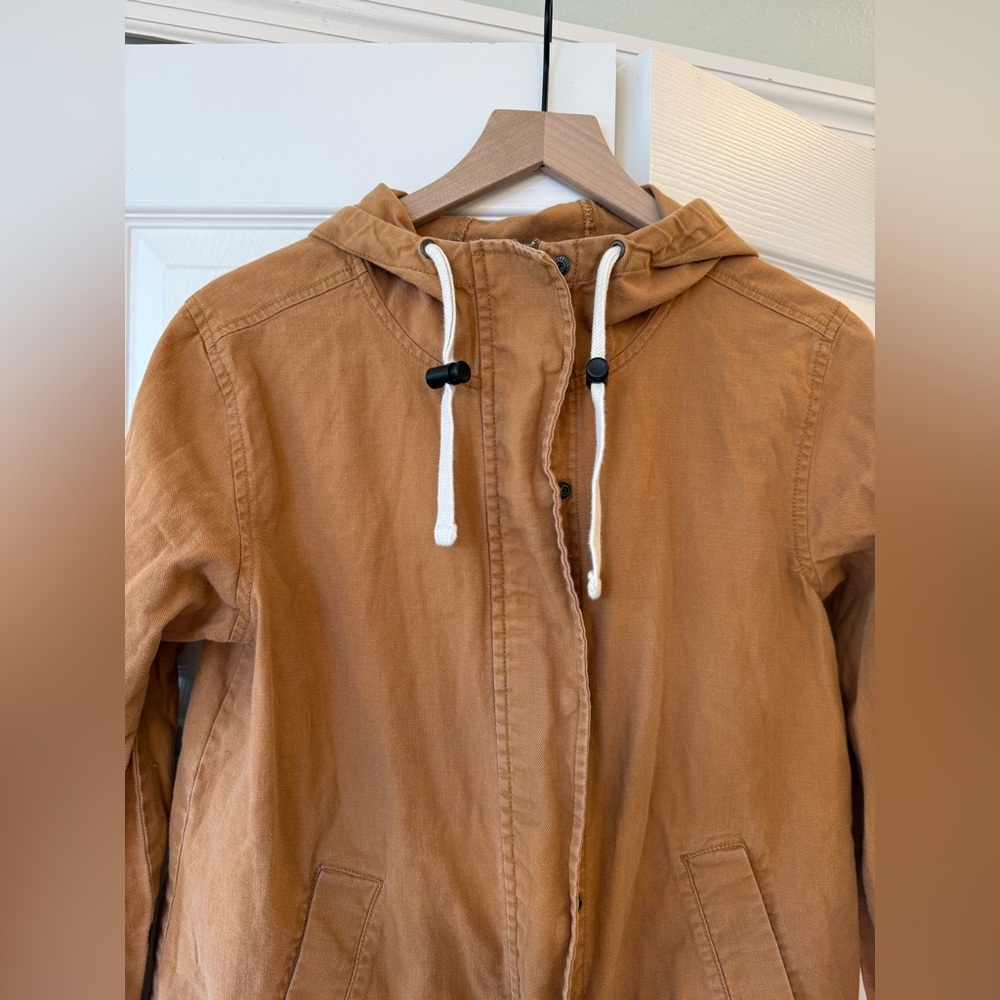 The North Face Shipler Full-Zip Hoodie Cotton Cedar Brown Jacket M - Picture 5 of 10